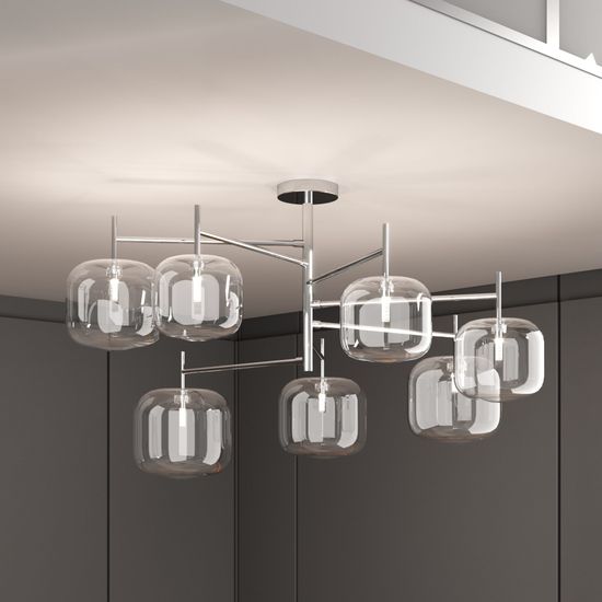 70128/7 / потолочный светильник / хром