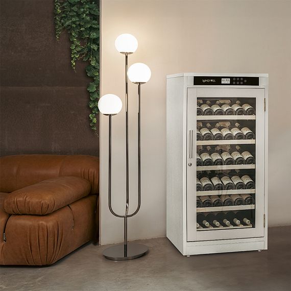 Винный холодильник Meyvel MV69-WW1-M (White Snow)