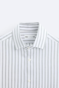 ZARA РУБАШКА В ПОЛОСКУ, ПОЛОСКИ