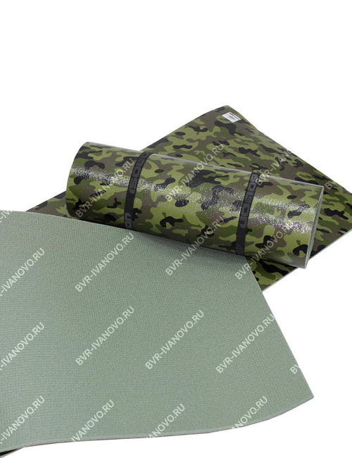 Туристический коврик Зелёный КМФ