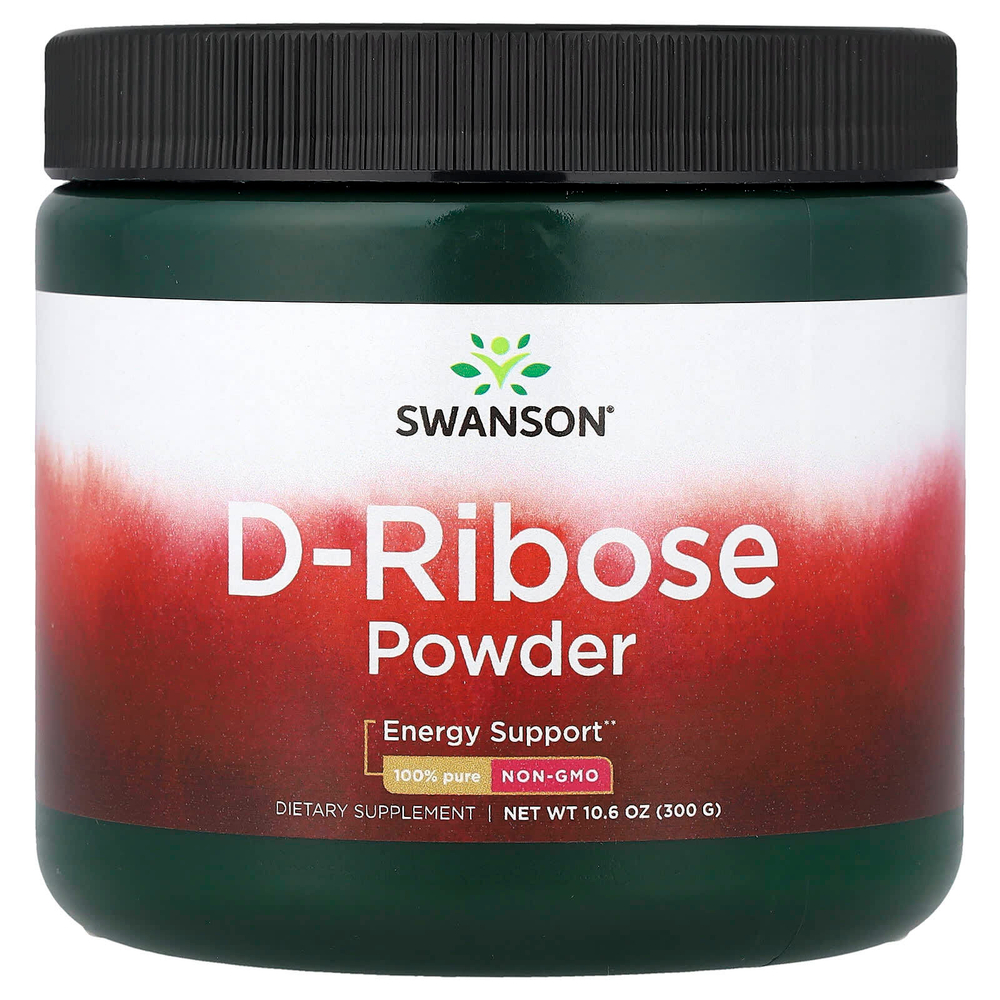 Swanson, D-рибоза в порошке, 300 г (10,6 унции)