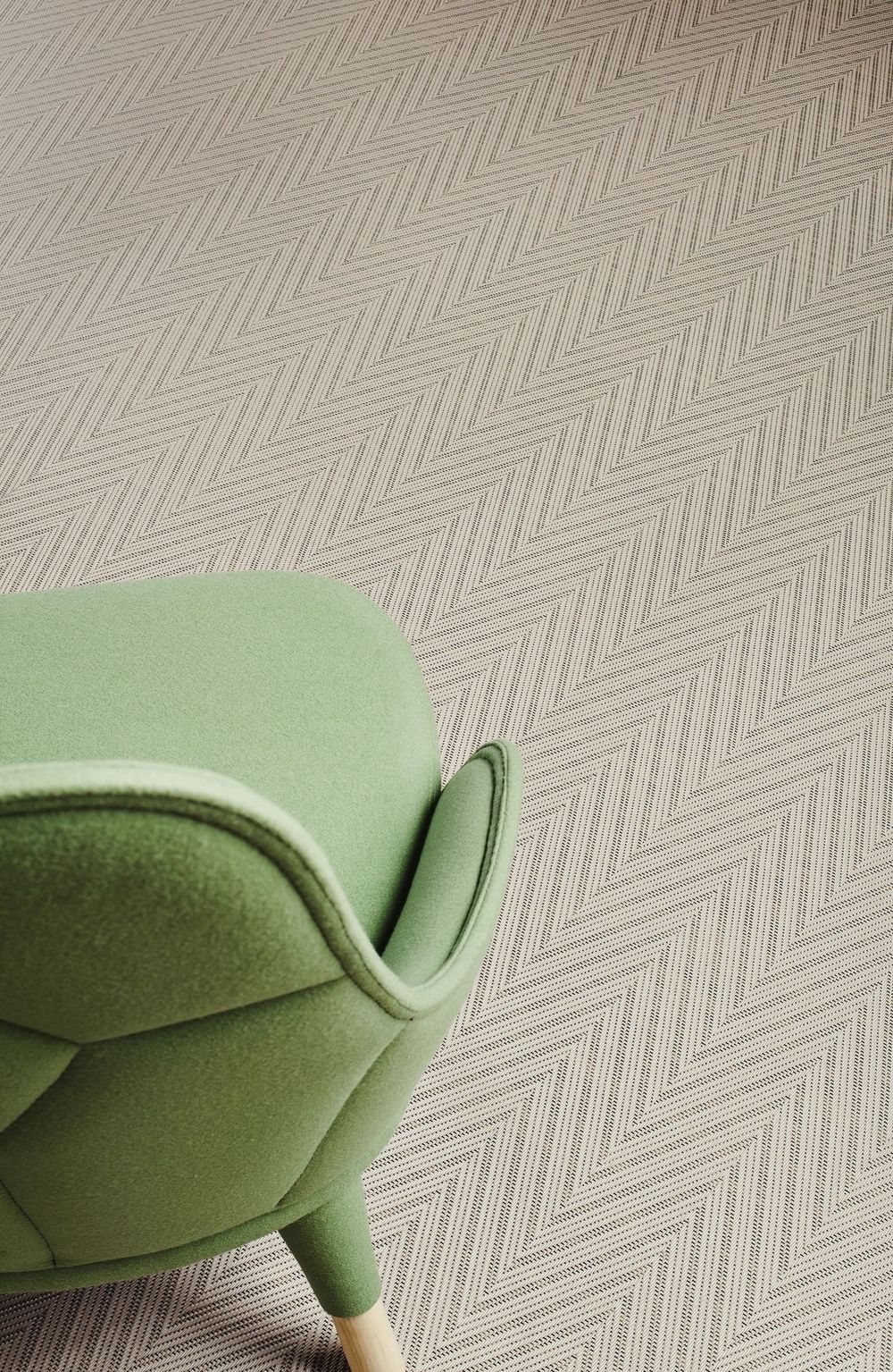 Плетенный виниловый пол Decoration 022