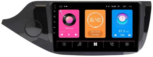 Магнитола для KIA Ceed 2 (JD) 2012-2018 (рамка глянцевая) - GT9-9209 на Android 10