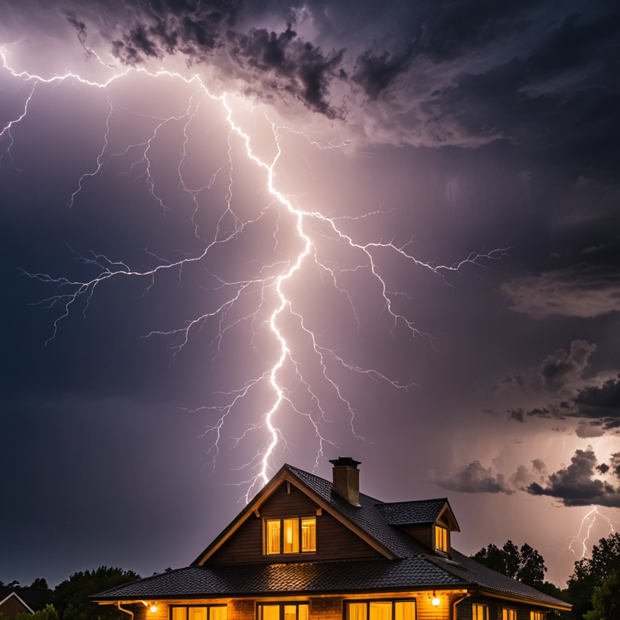 Защита дома от молнии: обзор систем молниезащиты.