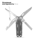 Мультитул KaiRox KR30x с дамасским ножом