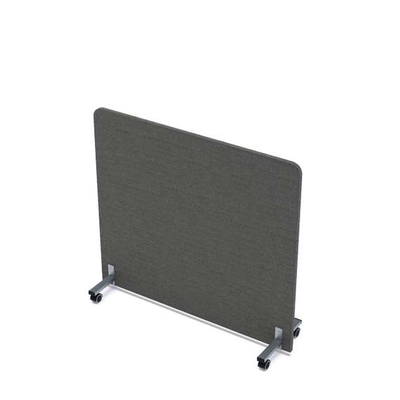 011.МП.1211 Акустическая мобильная перегородка на колесных опорах (1200*377*1100)