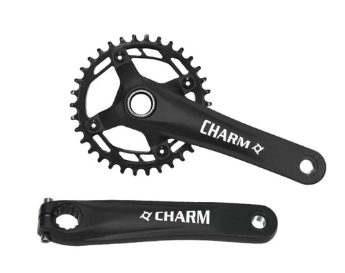 Система  ProWheel Charm  с кареткой PW-73 звезда 32 зуба narrowwide, BSD 104, кованны 2х компонентные шатуны 170мм (AL 6061-T6) ось 24мм резьба 9/16"