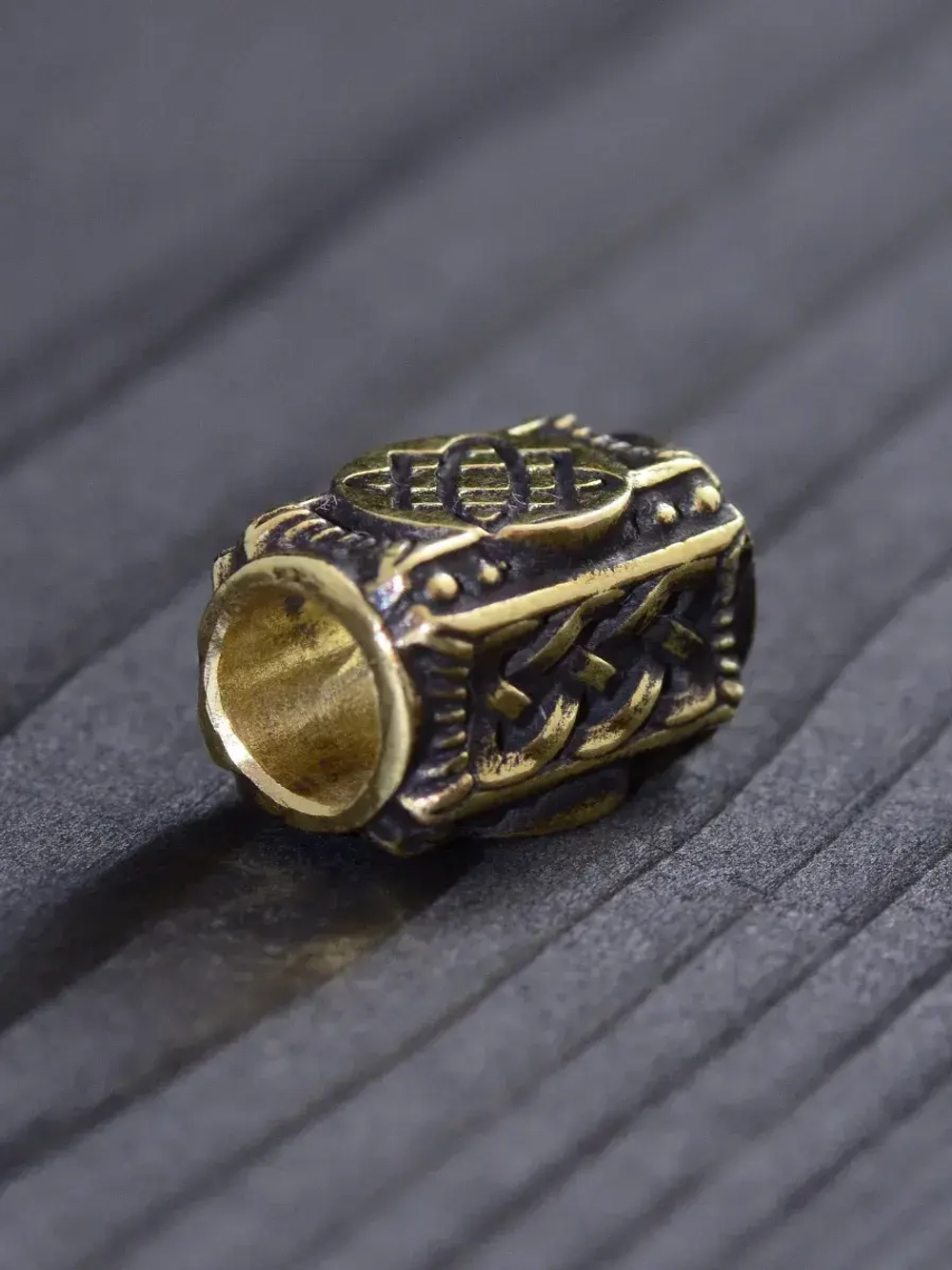 Бусины «Славянские» квадратные из латуни В АССОРТИМЕНТЕ