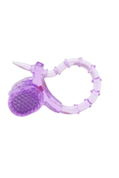 Фиолетовая утяжка-лассо с вибрацией Lasso (Цвет: фиолетовый)