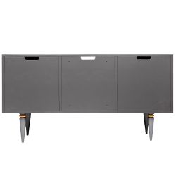 Тумба под ТВ Тропик 117см Классика Серый Голд