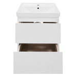 Комплект Тумба Azario Мила 50 подвесная, с раковиной Monte 50, белый (CS00097989)