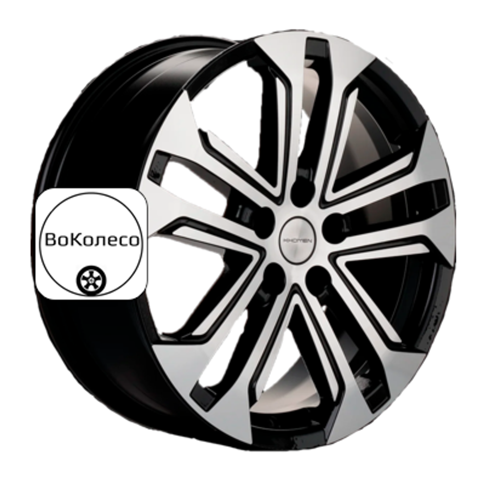 7x18/5x108 ET40 D60,1 KHW1803 (Chery Tiggo) Black-FP Khomen Wheels