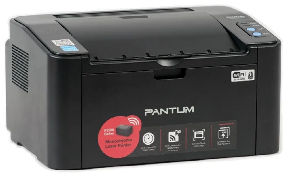 Принтер лазерный черно-белый Pantum P2500NW