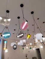 Pendant design lamp Capsula by Brokis