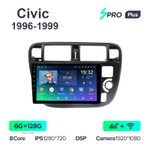 Teyes SPRO Plus 9"для Honda Civic 1996-1999 (прав)