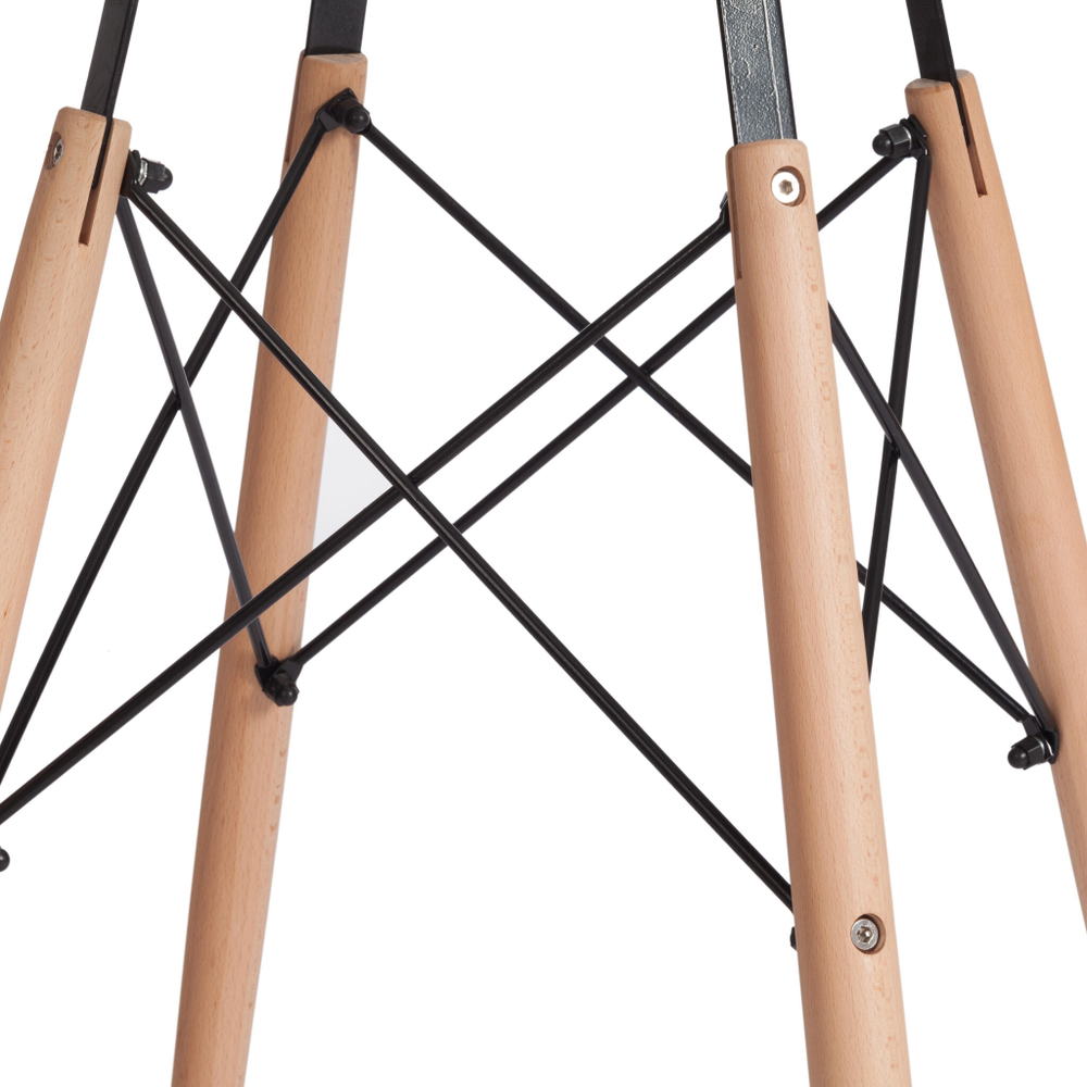 Стол CINDY GLASS (mod.80GLASS) металл/стекло, прозрачный, D80х75см