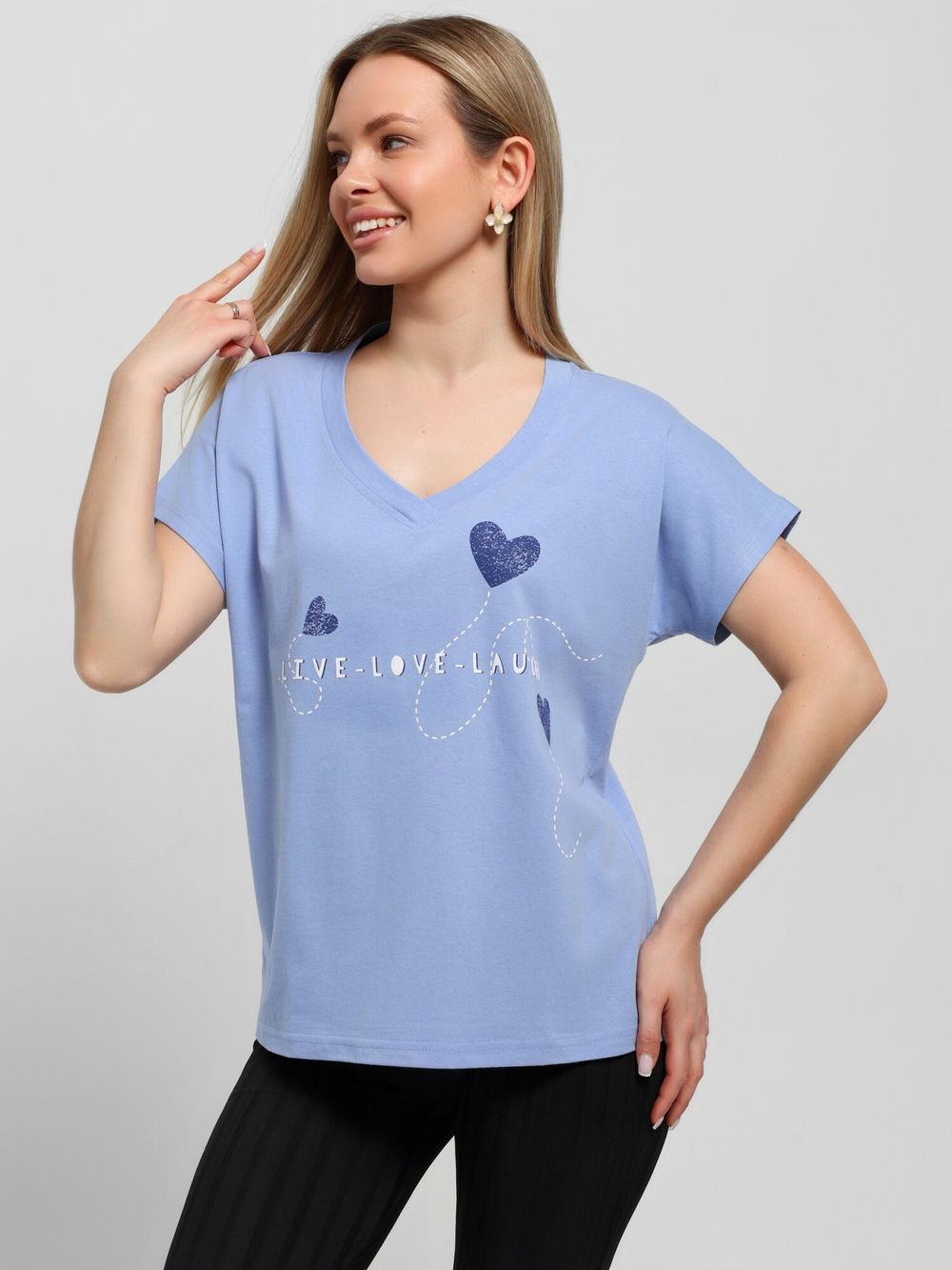 Футболка Чиа-3 Виотекс ГОЛУБОЙ