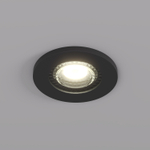 DK2030-BK Встраиваемый светильник, IP 20, 50 Вт, GU10, черный, алюминий