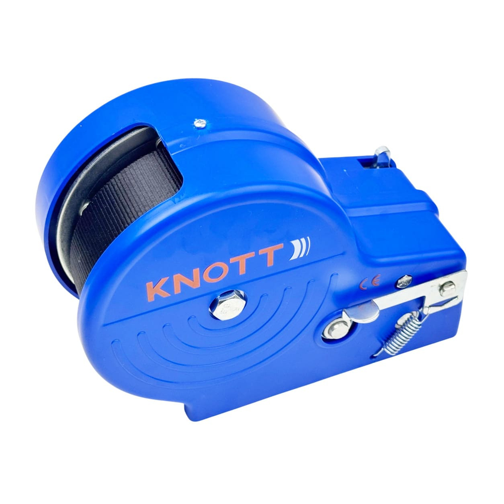 Лебедка ручная г/п 1150 кг фал/крюк/пласт. корпус KNOTT
