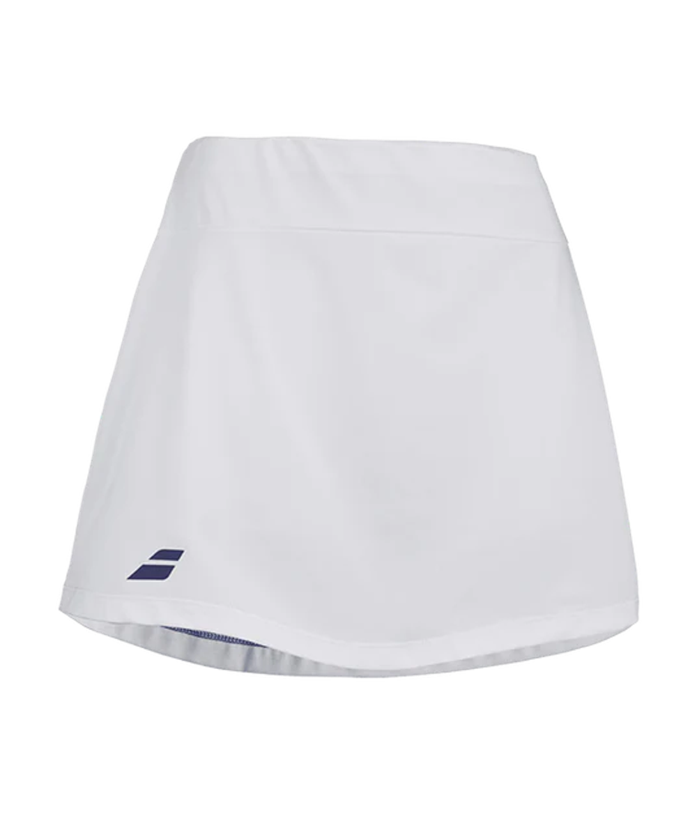 Юбка для падел Babolat Play Белая | Женская спортивная одежда