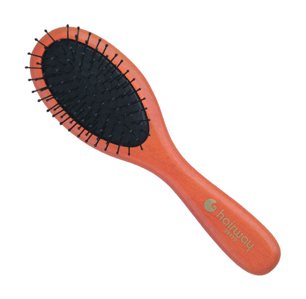 Щетка массажная деревянная малая Black Cushion, Hairway