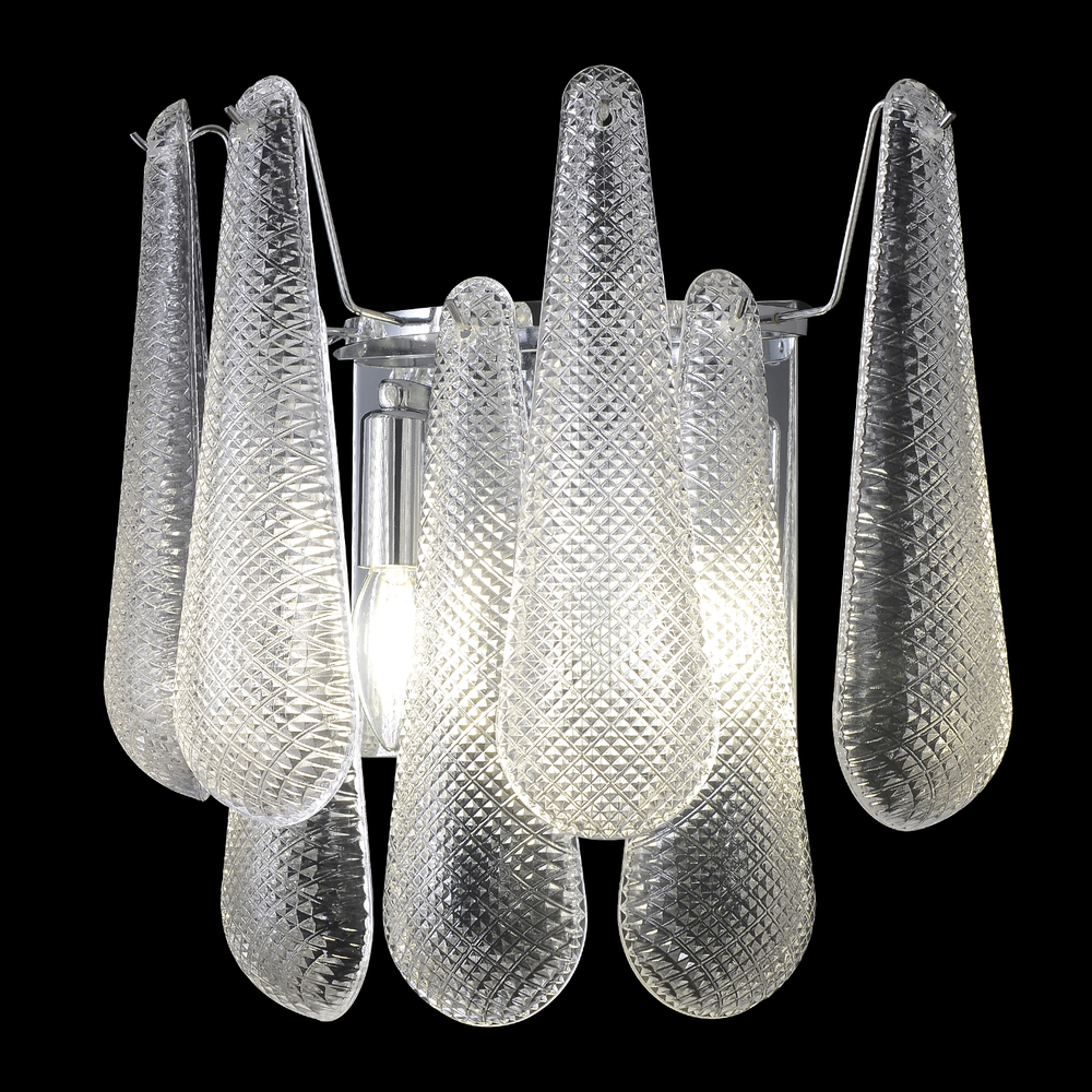 Люстра Crystal Lux FONTAIN AP2 CHROME