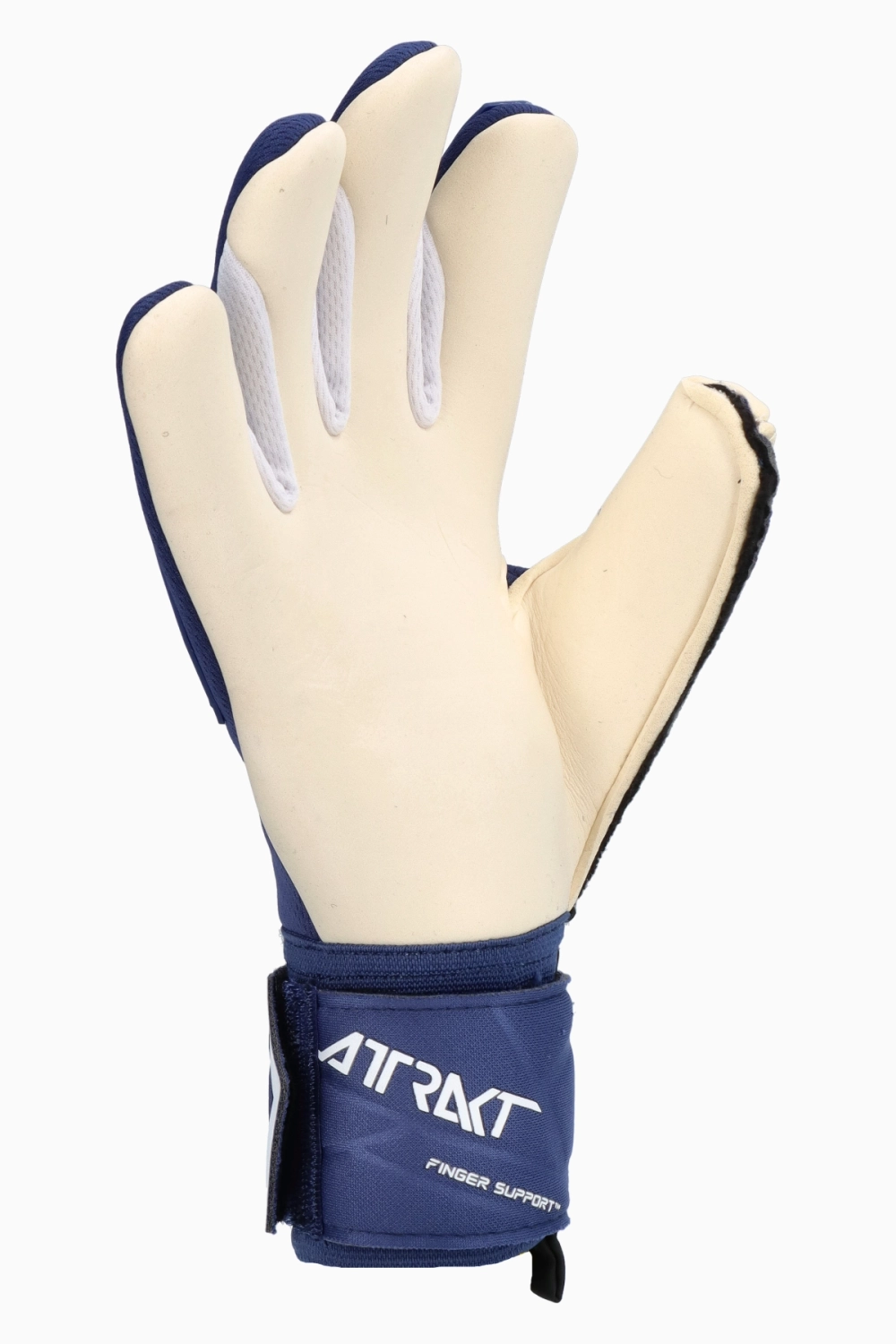 Вратарские перчатки Reusch Attrakt Freegel Gold Finger Support Junior - темно-синий
