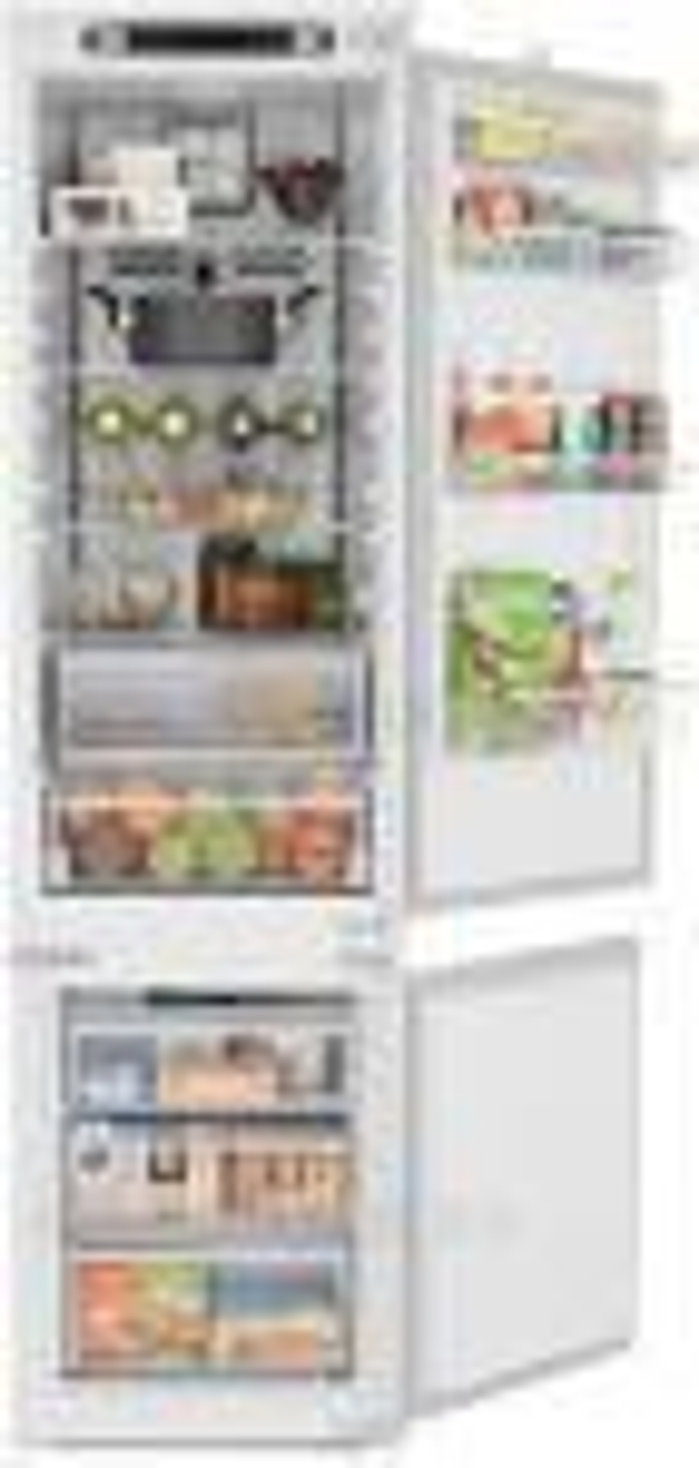 Встраиваемый двухкамерный холодильник Beko BCNA 306 E2S