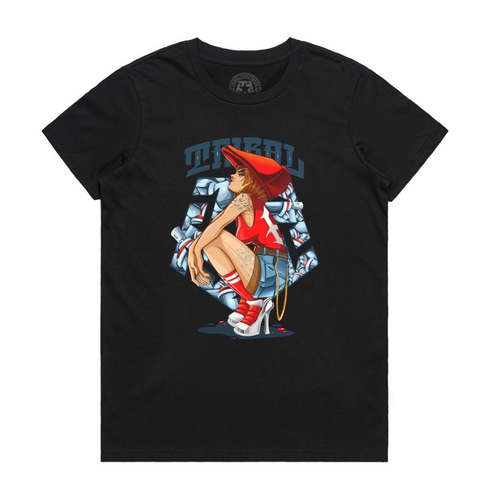 Футболка Tribal-Rise Neon (женская)