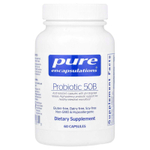 Pure Encapsulations, Пробиотик 50B, 60 капсул