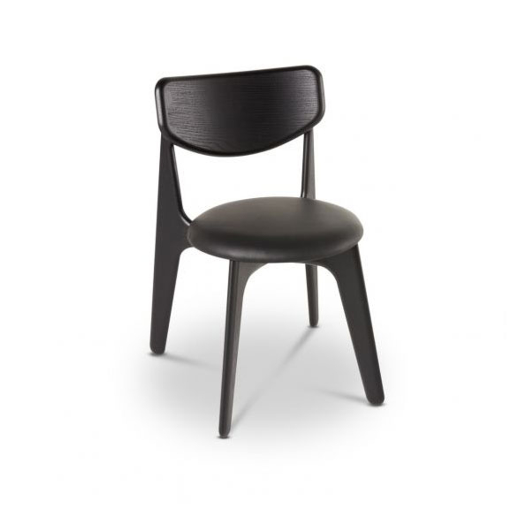 Стул Slab Black Upholstered