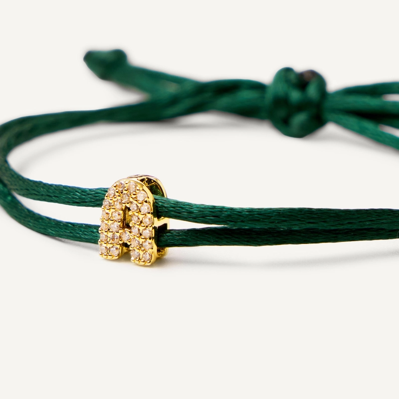 Браслет Твоя Мини Буква – Золото