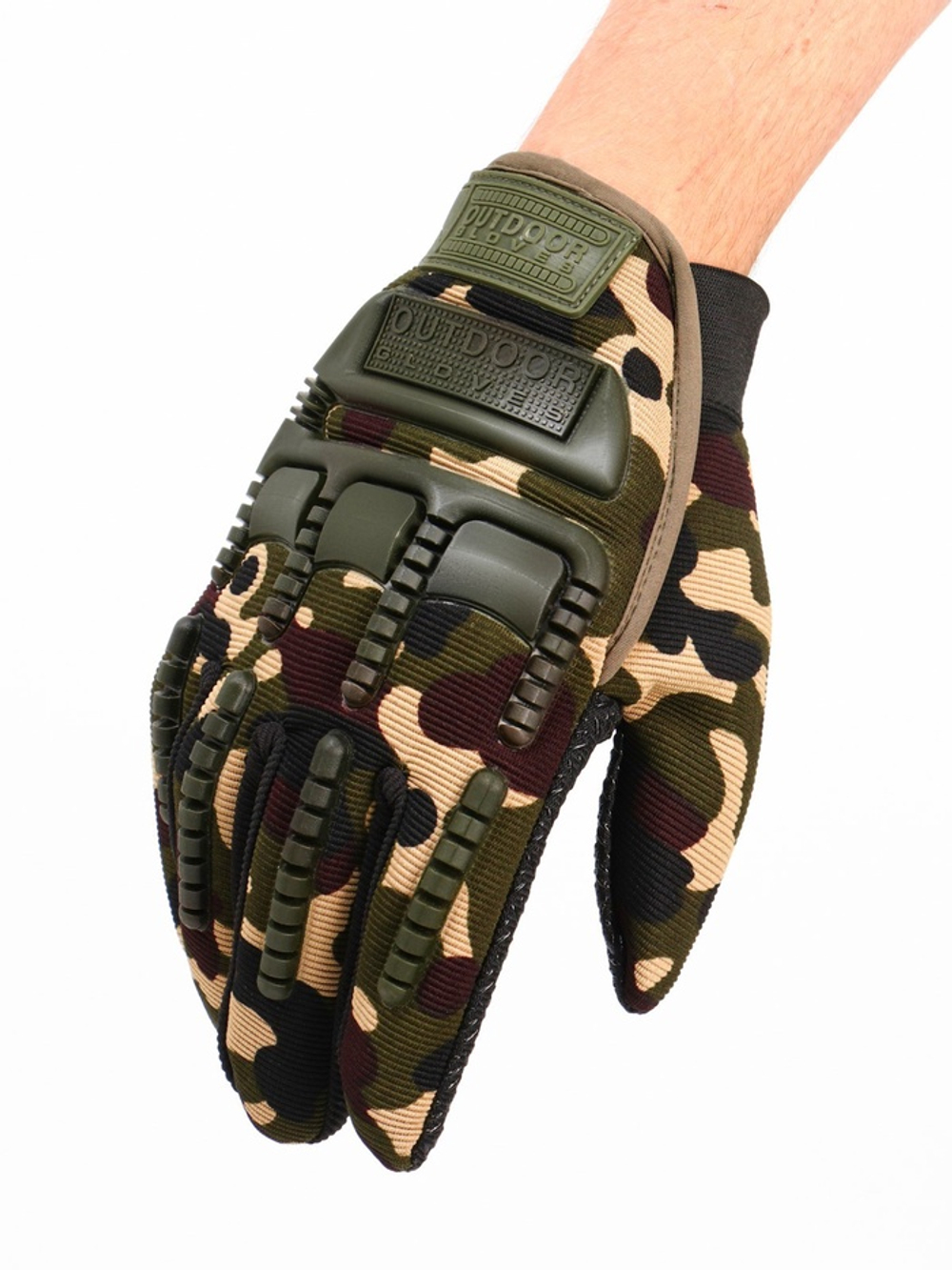 Перчатки тактические мужские Storm tactic с защитой суставов, размер - XL