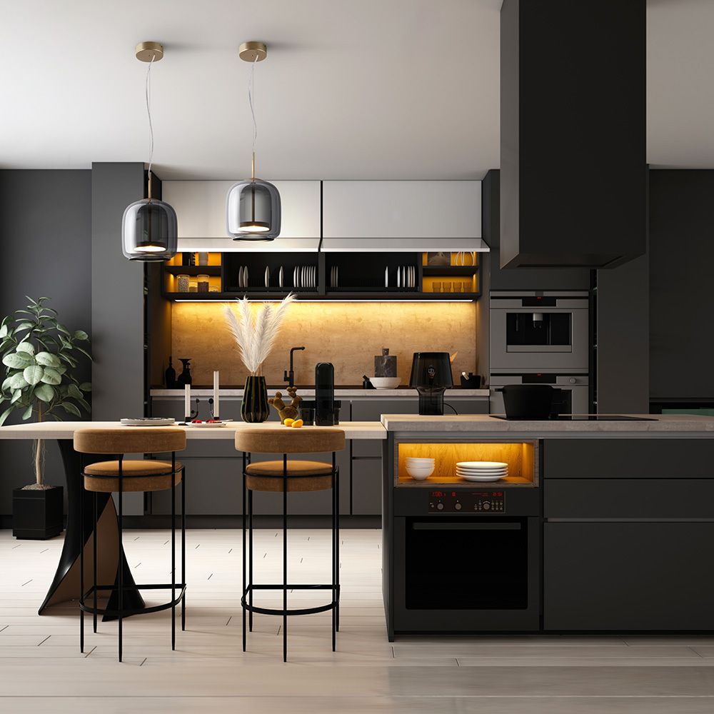 Подвесной светодиодный светильник Maytoni Madmen MOD128PL-L6SG