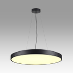 7756/92L MITRA LED SN 539 Светильник металл/акрил/черный LED (80Вт+12Вт) 3000K+3000K D800 IP20 подсветка QUASAR