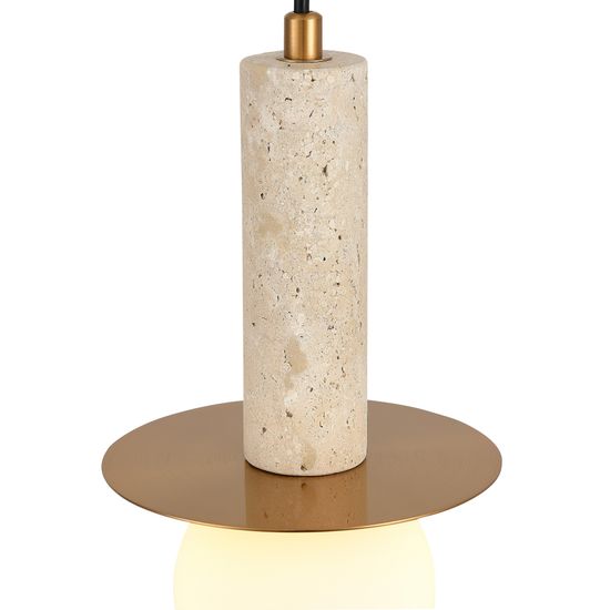 SL1194.303.01 Светильник подвесной ST-Luce латунь/белый G9 1*5W 4000K EARTHY