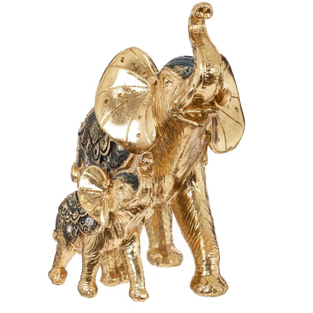 GAEM Фигурка декоративная "Слоны", L19 W12 H17 см