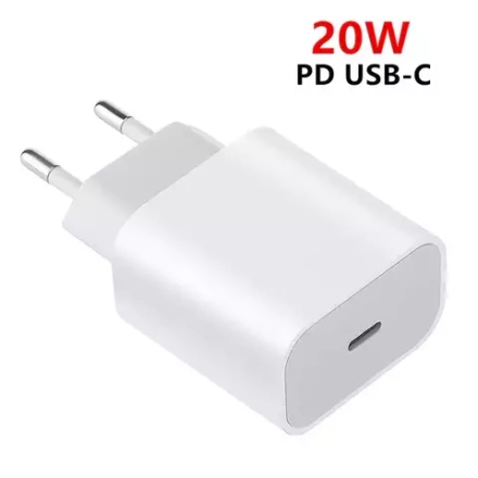 Сетевая зарядка с поддержкой быстрой зарядки PD 4А 20Вт USB-C