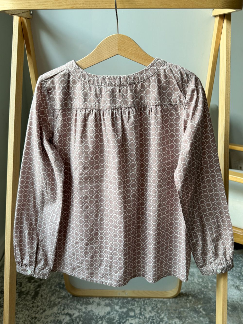 Хлопковая блузка Bonpoint, 128