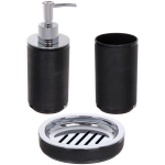 Дозатор для жидкого мыла Амадей 380 мл черный