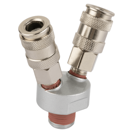 HRS-SMVT V-образный разветвитель с двумя БРС, 1/4'' - 1/4''