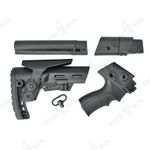 Комплект: Телескопический складной приклад на охотничью Сайгу, Alpha, K.Arma