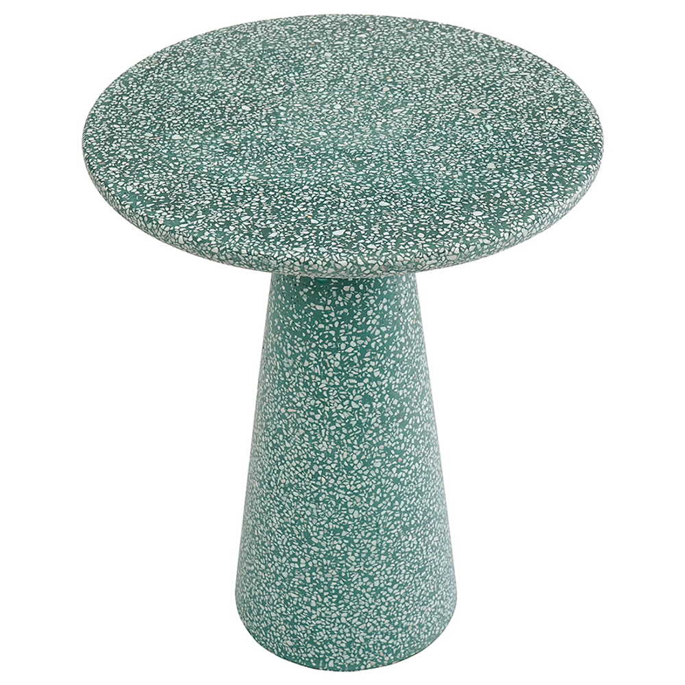 Столик кофейный bayn, D45 см, зеленый