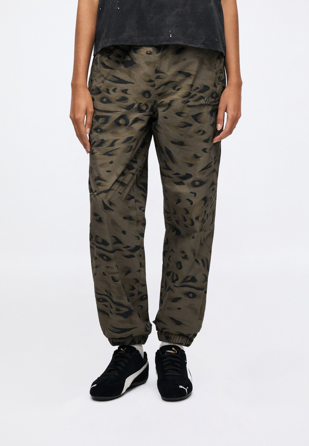 Carhartt WIP TRAVON - Тренировочные брюки - Хаки