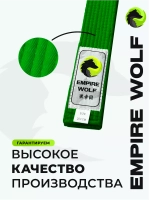 Зеленый пояс для единоборств 240