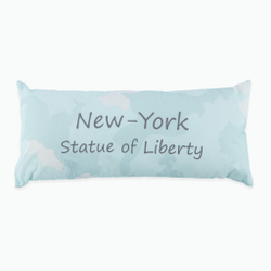 Детская подушка-здание "Статуя Свободы" 22*50 см (принт 209-02) Adili