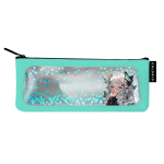 Пенал 1 отделение на молнии 19х7,5х3,5см мятный "Аниме" (Академия Групп)