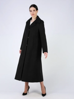 Пальто демисезонное длинное с поясом