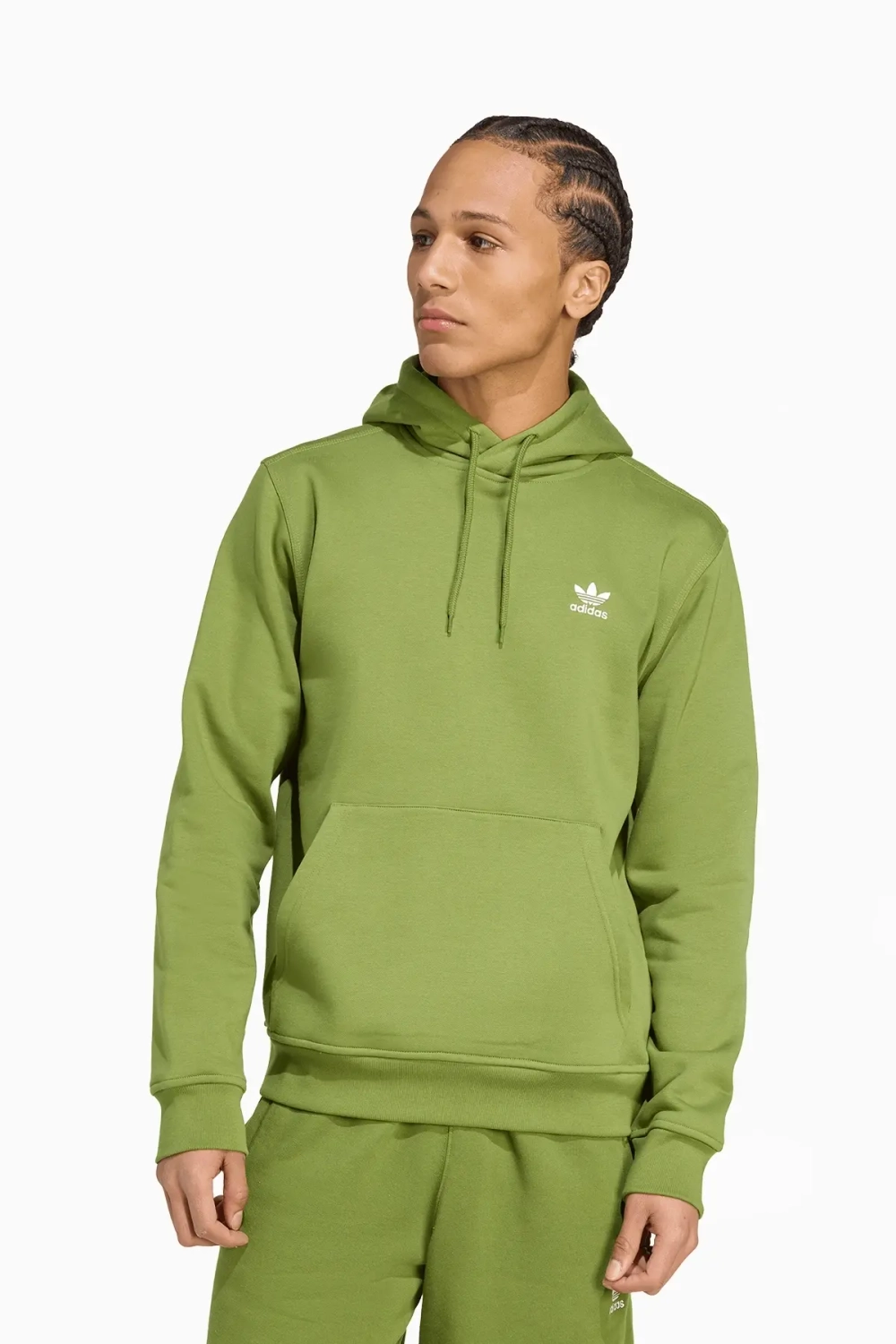 Кофта adidas Trefoil Essentials - зеленый