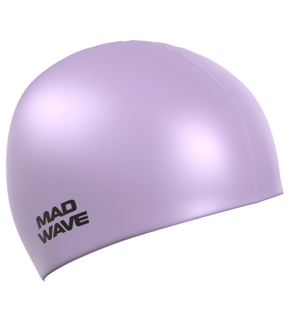 Шапочка для плавания силиконовая Mad Wave Pastel Silicone Solid